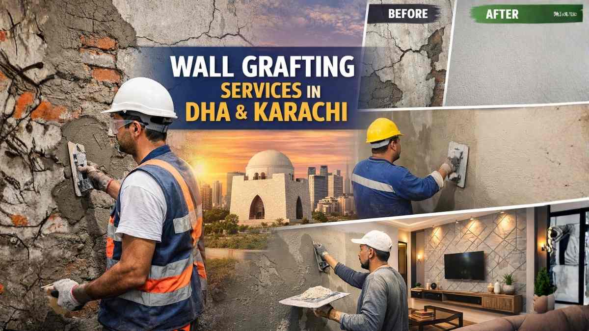 Best Wall Grafting Services in DHA Karachi