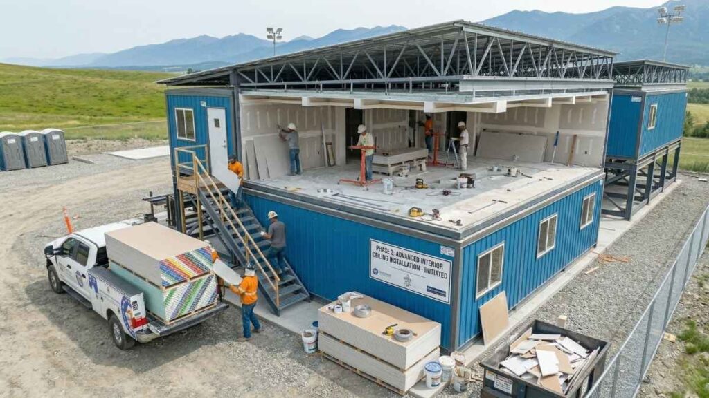 Gypsum Board Ceiling