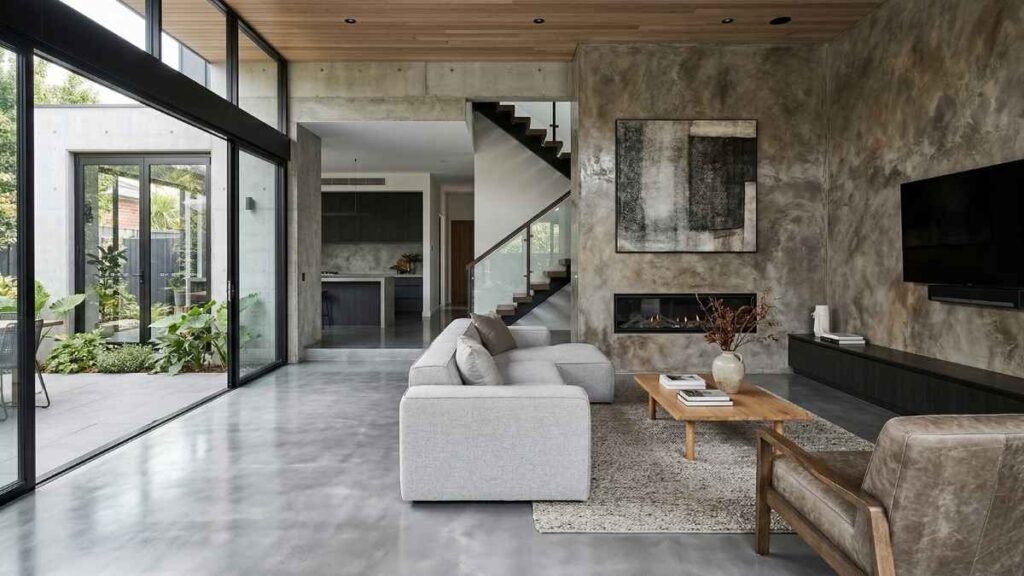 Metalic Microcement Residential Projects