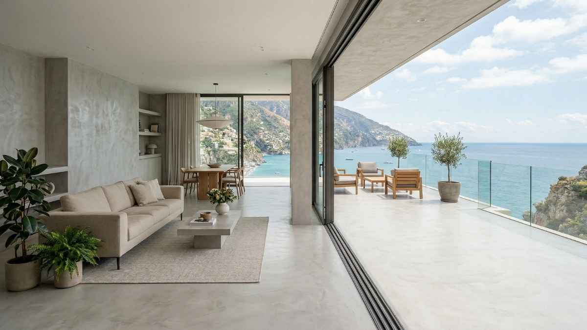 Premium Microcement Coating in Karachi (Rs 350–450 sq ft)