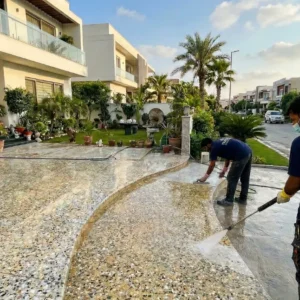 Premium Washed Terrazzo Service in DHA Karachi