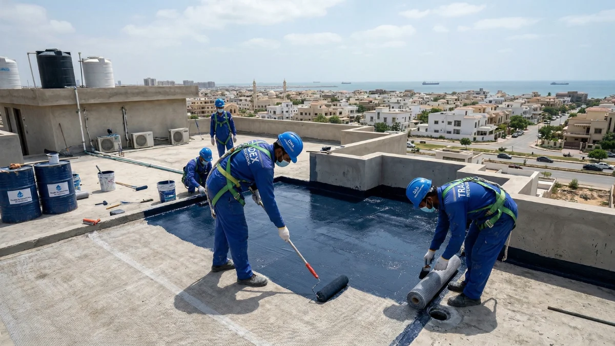 Professional Waterproofing Services in Pakistan