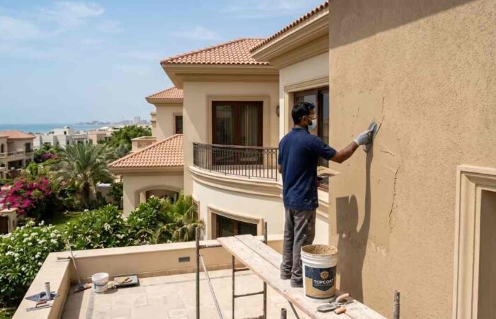 Premium Stucco Texture Services in Karachi – Rs 100/Sq Ft 1 Premium Stucco Texture Services in Karachi – Rs 100Sq Ft