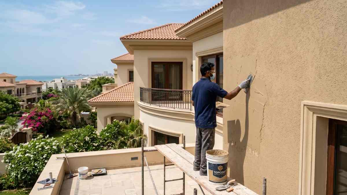 Premium Stucco Texture Services in Karachi – Rs 100Sq Ft