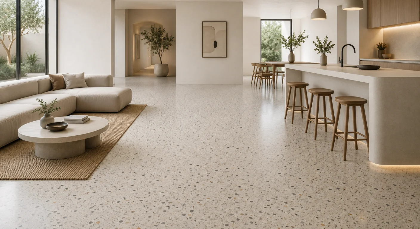 Ultimate Guide to Modern Flooring Solutions 3 Liquid Terrazzo Flooring