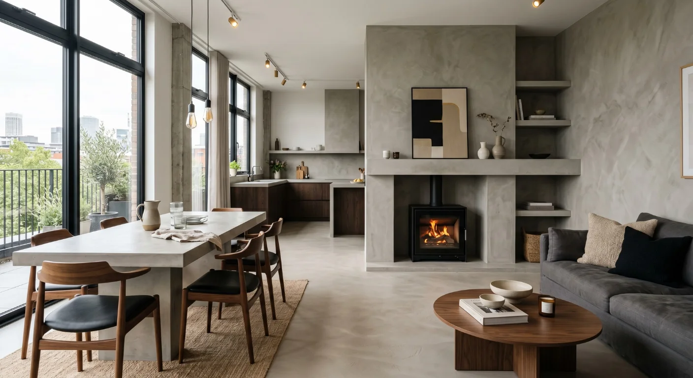 Modern Microcement for Interior Design