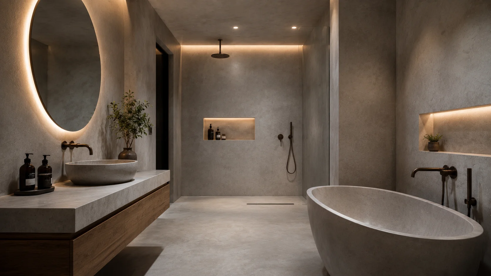 Microcement: The Modern Finish Transforming Homes | Flooring & Wall Solutions 3 Bathroom Microcement