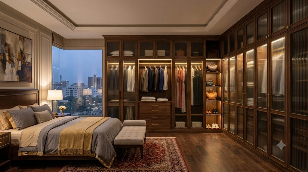 Built-in Wardrobe Design Service in Karachi