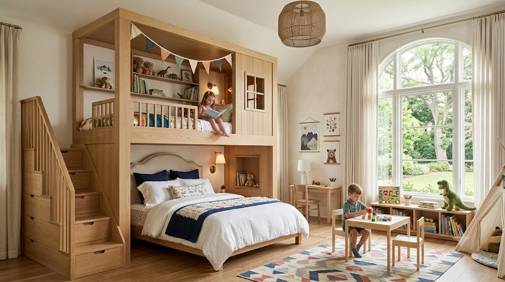 Creative Child Rooms and Bunk Beds for Kids