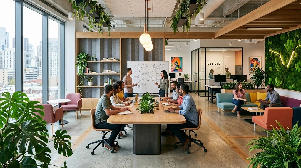 Creative Office Interior Designing Solutions for Businesses