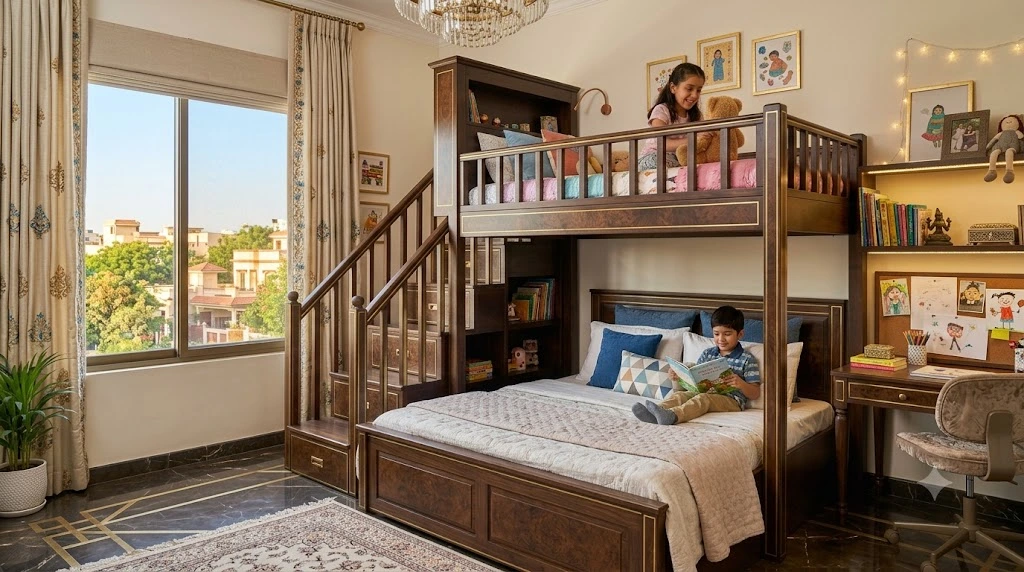 Custom Bunk Beds for Kids in Karachi