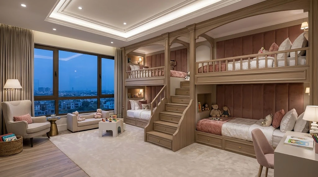 Custom Child Rooms and Bunk Beds