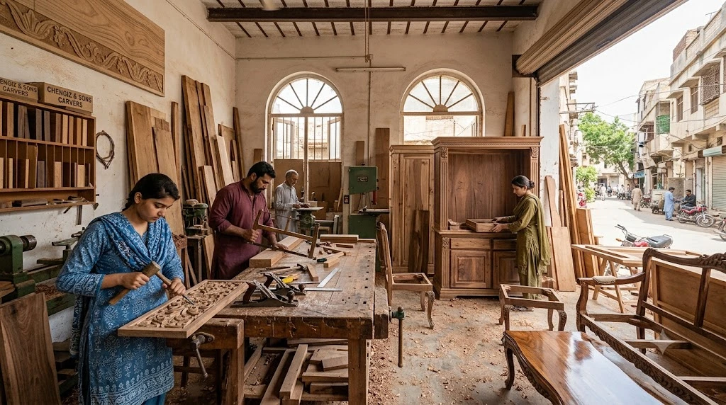 Custom Home Furniture Makers in Karachi