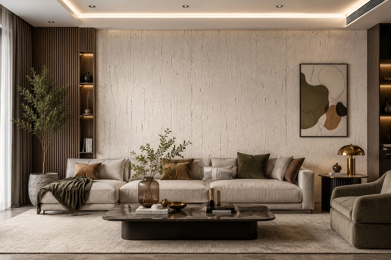 Graphy Texture Wall Design & Finishing Services