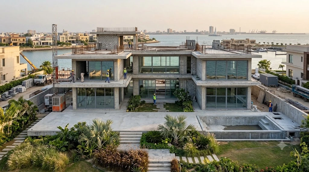 Grey Structure Contractors in Karachi