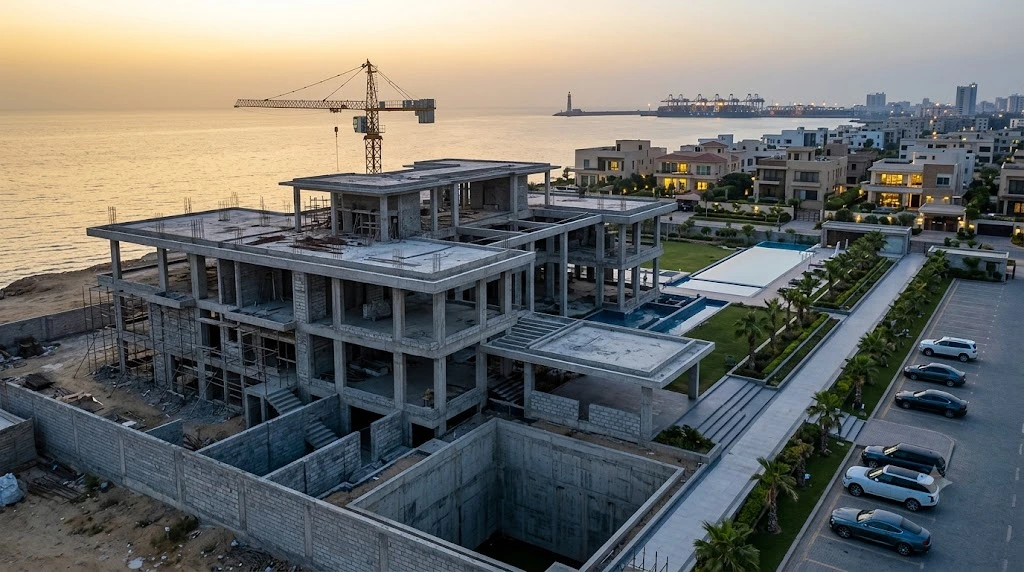 Grey Structure Service Near Me in Karachi