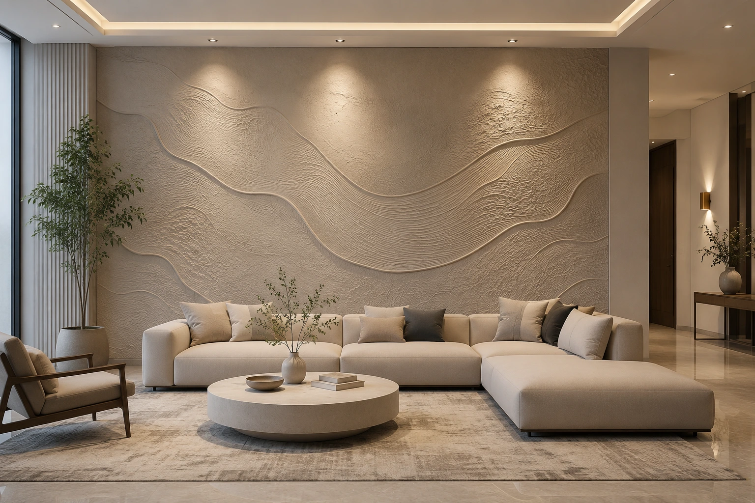 Innovative Texture Finishes to Transform Your Space Services in Karachi 