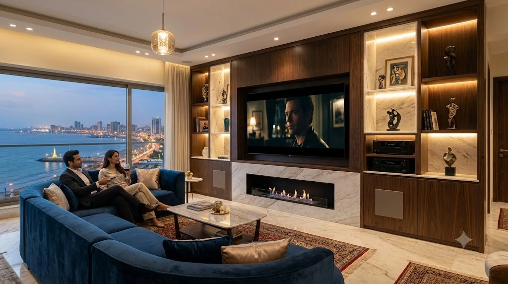 Luxury Media Wall Designer & Installer Karachi