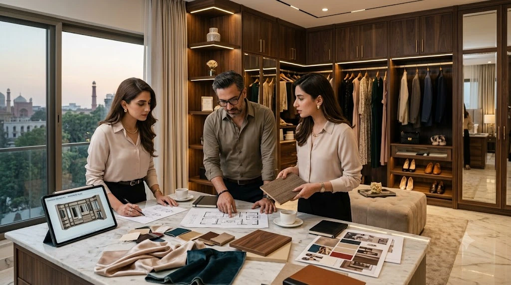 Luxury Wardrobe Design Service in Karachi