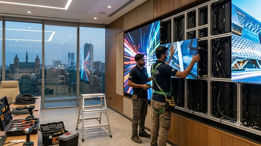 Media Wall Design & Installation Services Karachi
