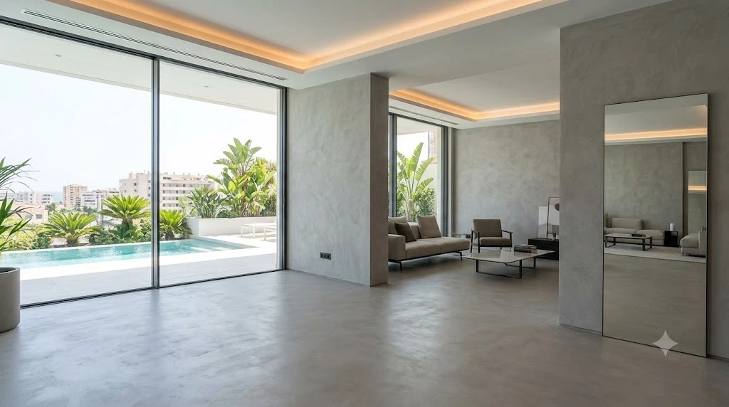 Microcement Wall & Floor Services in Karachi