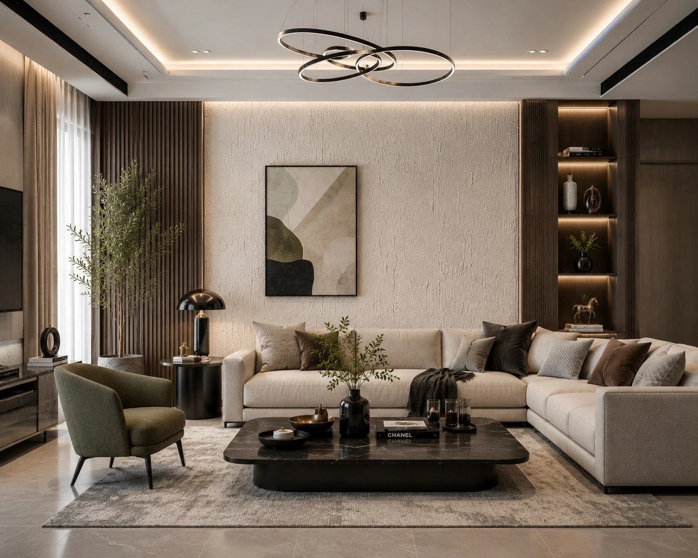 Modern Graphy Texture Wall Finishes