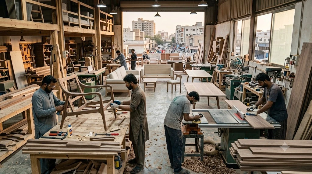 Modern Home Furniture Making Experts in Karachi
