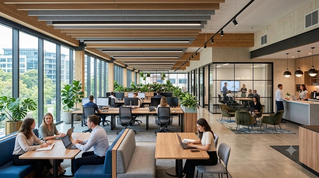Modern Office Interior Designing Services for Commercial Spaces
