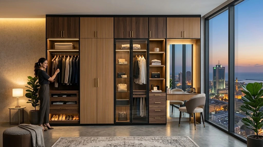 Modern Wardrobe Design Service in Karachi