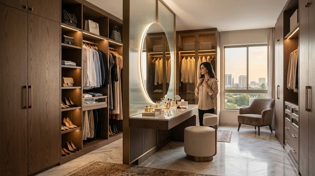 Modern Wardrobe Design Services in Karachi