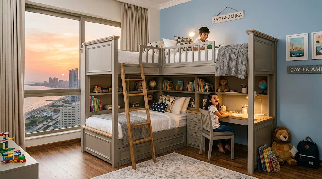 Premium Kids Bunk Beds in Karachi