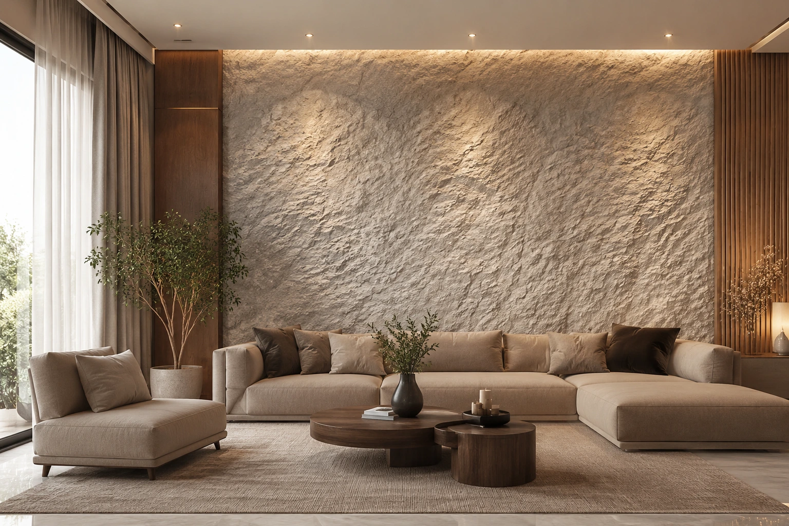 Premium Rockwall Texture Walls in Karachi