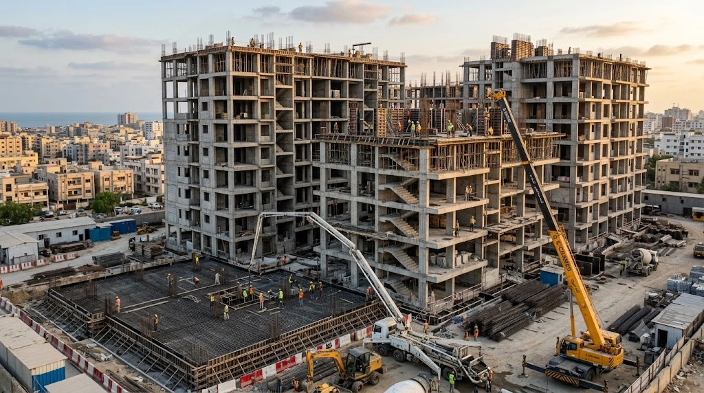 Professional Grey Structure Service in Karachi