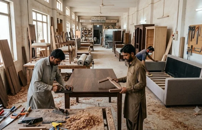 Professional Home Furniture Making Service in Karachi