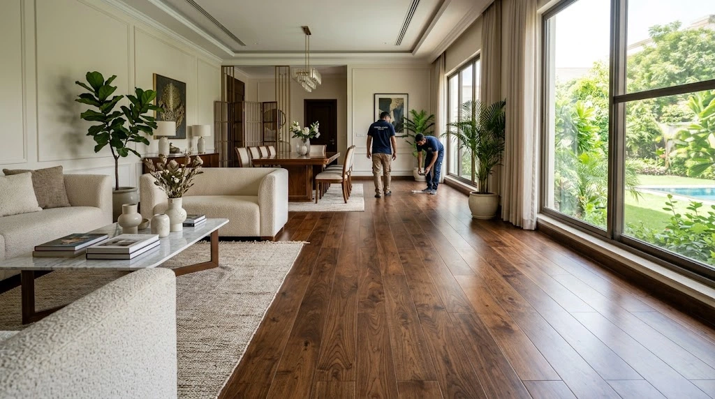 Professional Wood Flooring Service Karachi