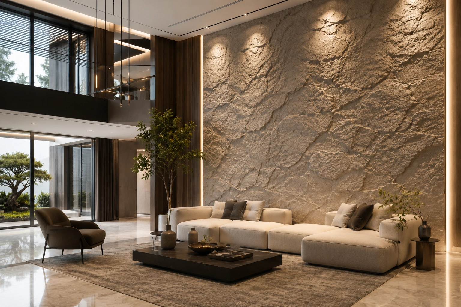Rockwall Texture Finish Services in Karachi