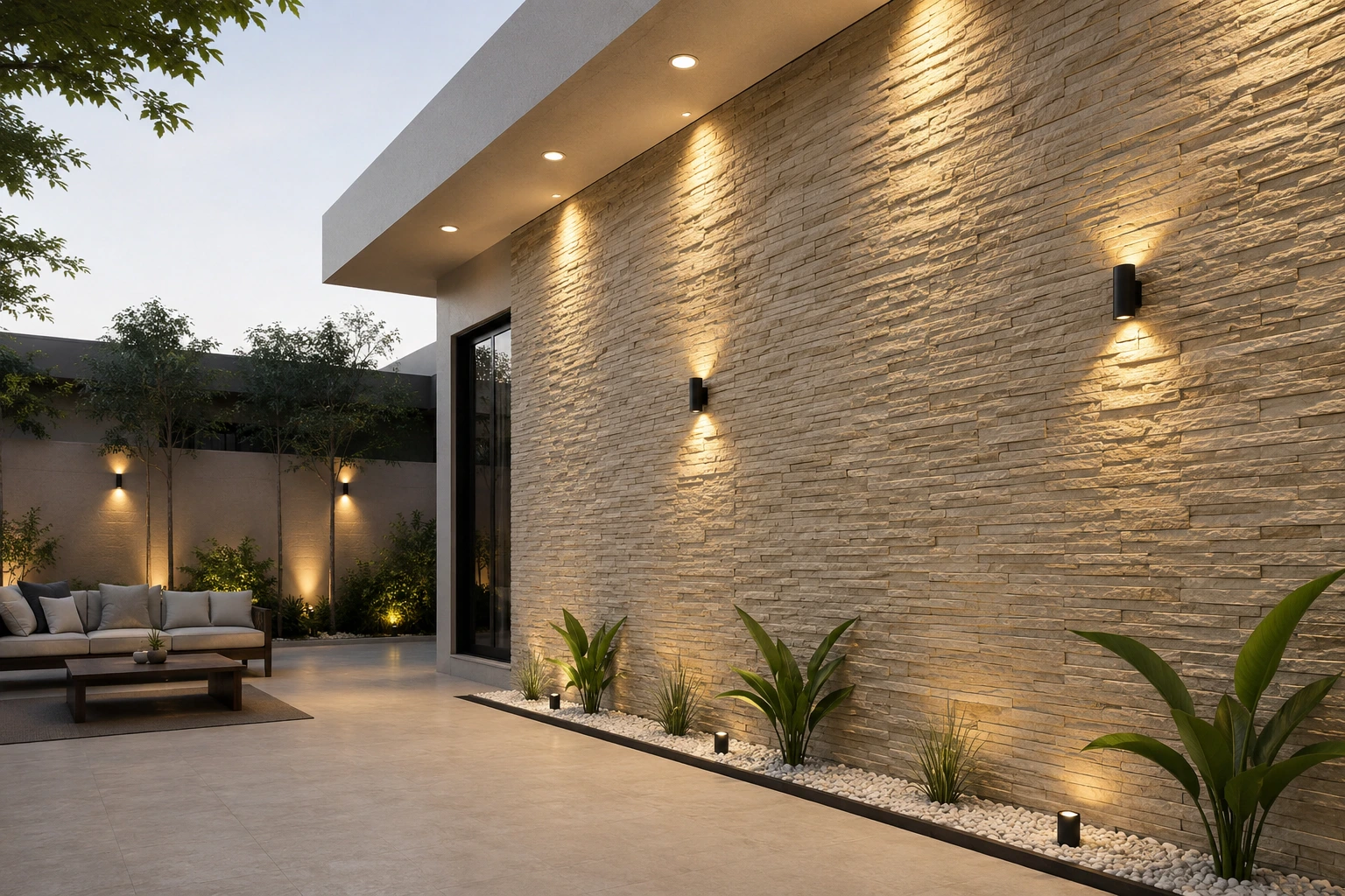 Rockwall Texture Services in Karachi
