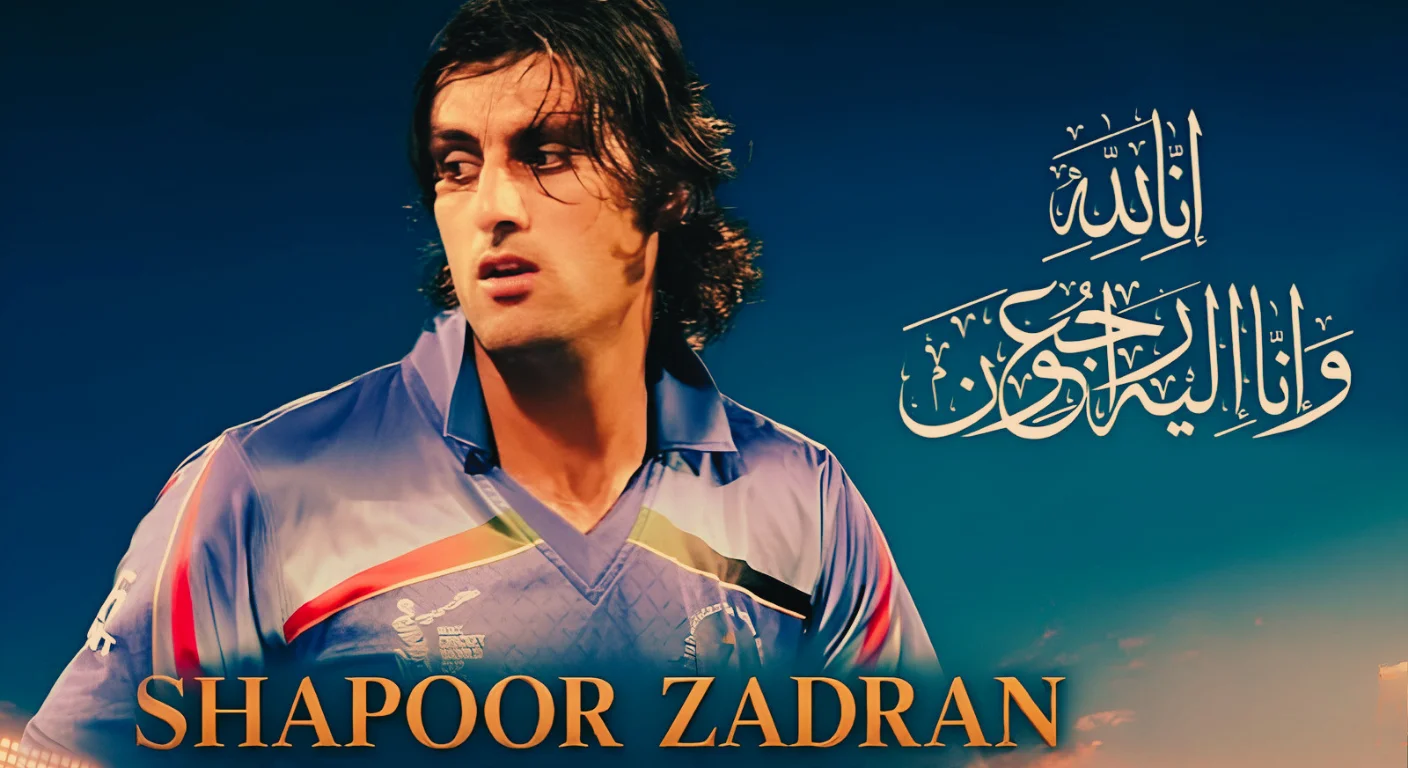 Shapoor Zadran Passes Away at 38 Former Afghanistan Pacer Dies After Illness