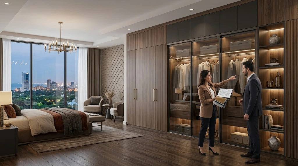 Sliding & Hinged Wardrobe Design Service in Karachi
