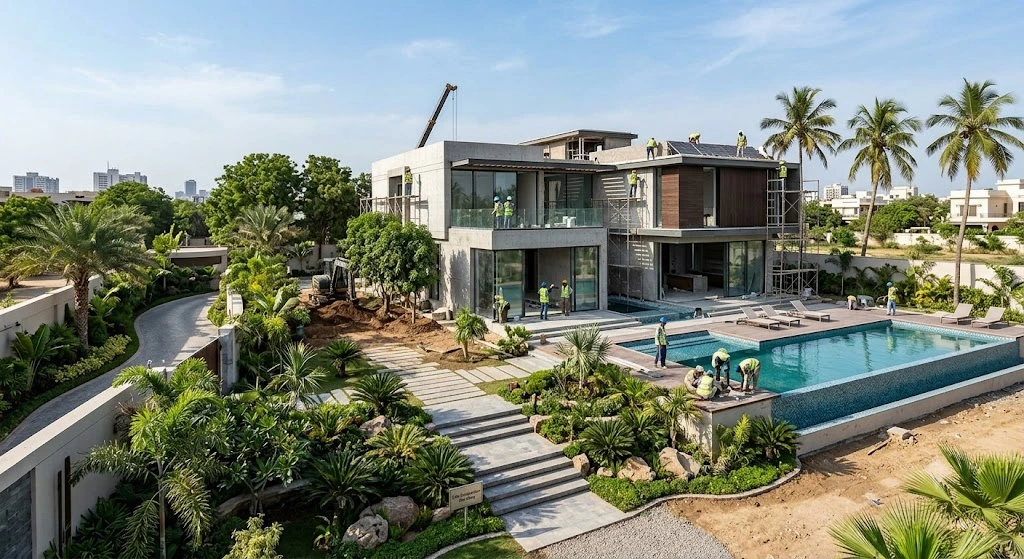 Villa Construction Karachi