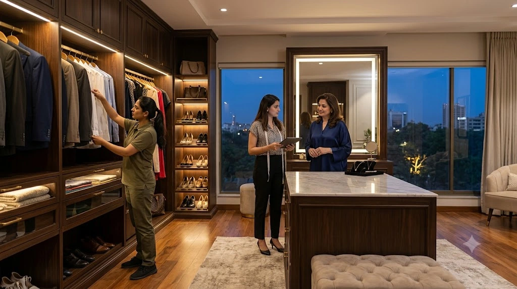 Wardrobe Design & Installation Services in Karachi