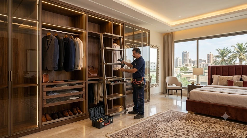 Wardrobe Repair & Installation Services in Karachi