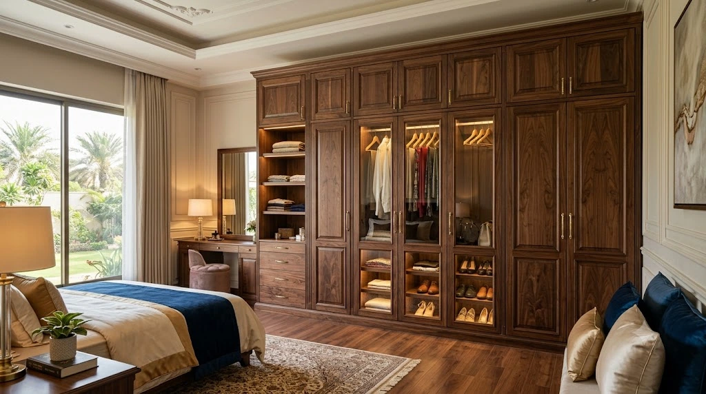 Wooden Wardrobe Design Service in Karachi