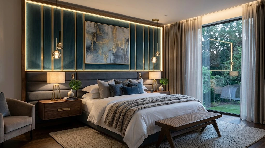 Custom Bed Wall Designs