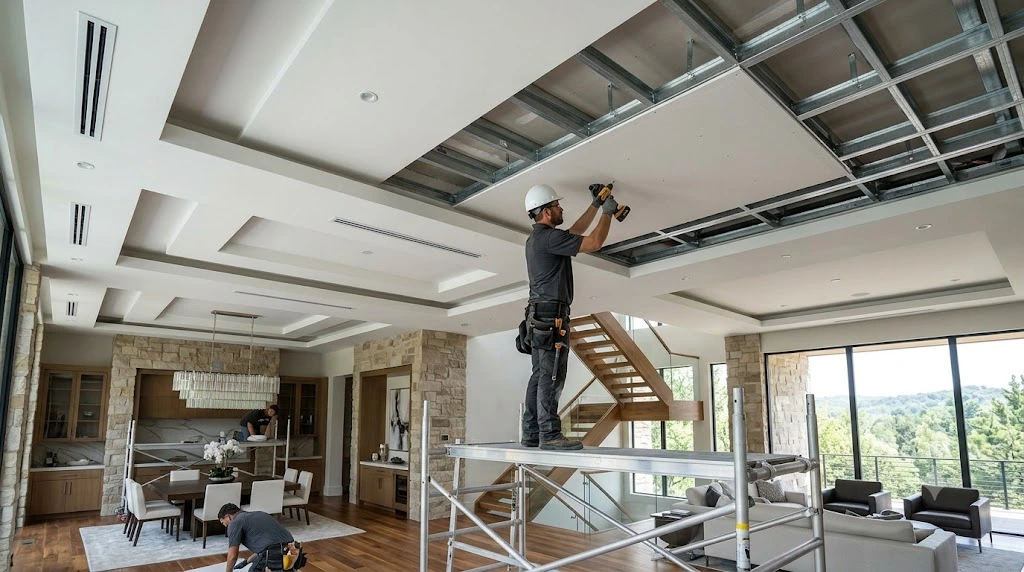 Durable Gypsum Board Ceiling Installation Services