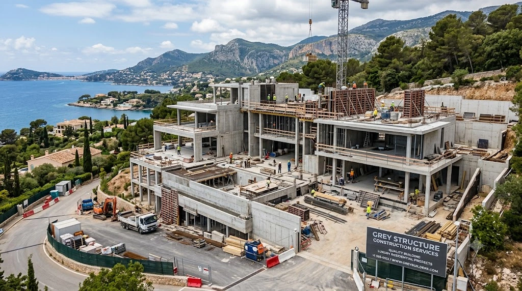 Grey Structure Construction Services