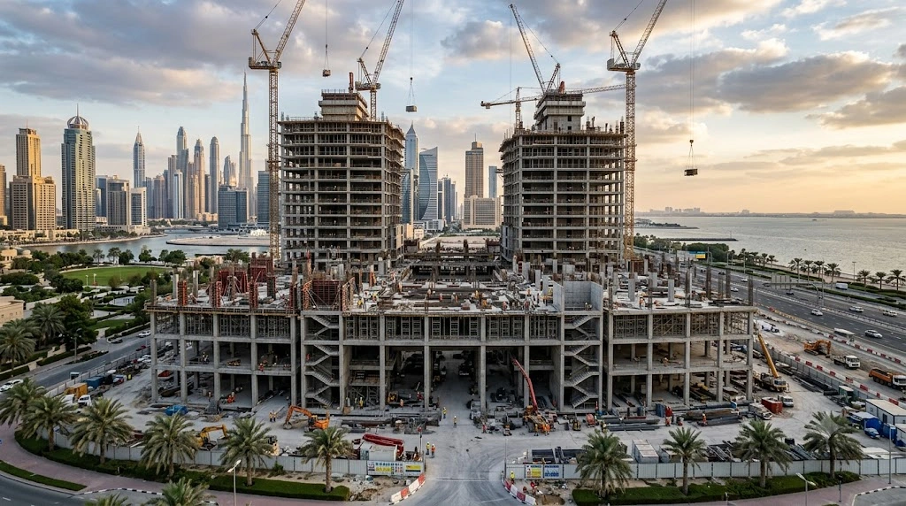 Grey Structure Construction for Commercial Projects