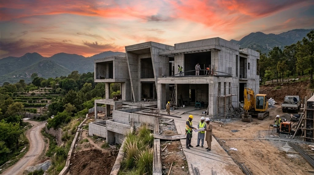 Grey Structure Contractor Near Me