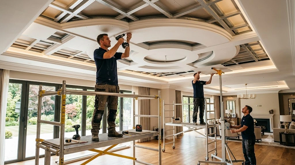 Gypsum Board Ceiling Installation at Affordable Prices