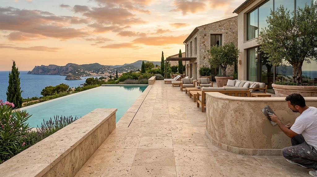 How Is Travertine Texture Applied for a Premium Decorative Finish